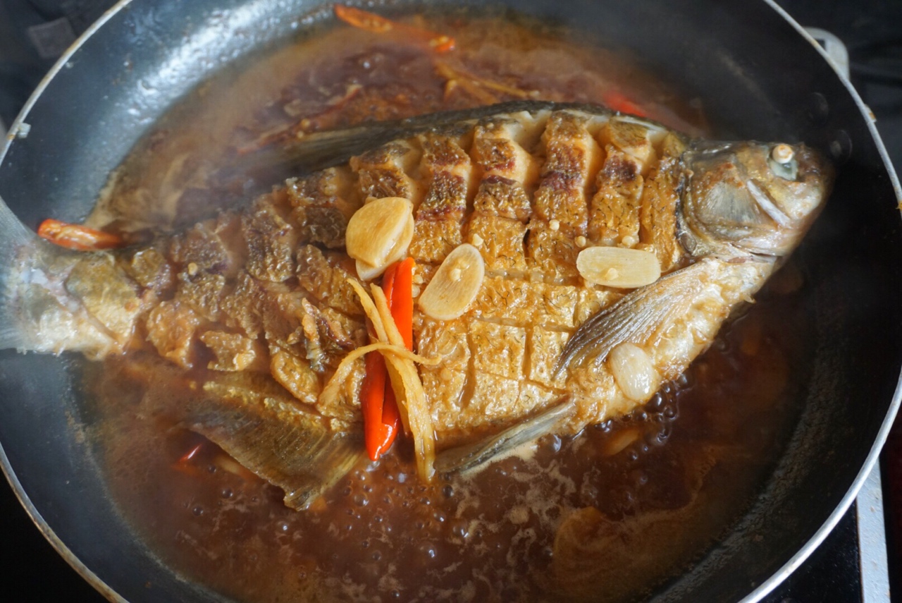 紅燒　魚的做法 步骤10