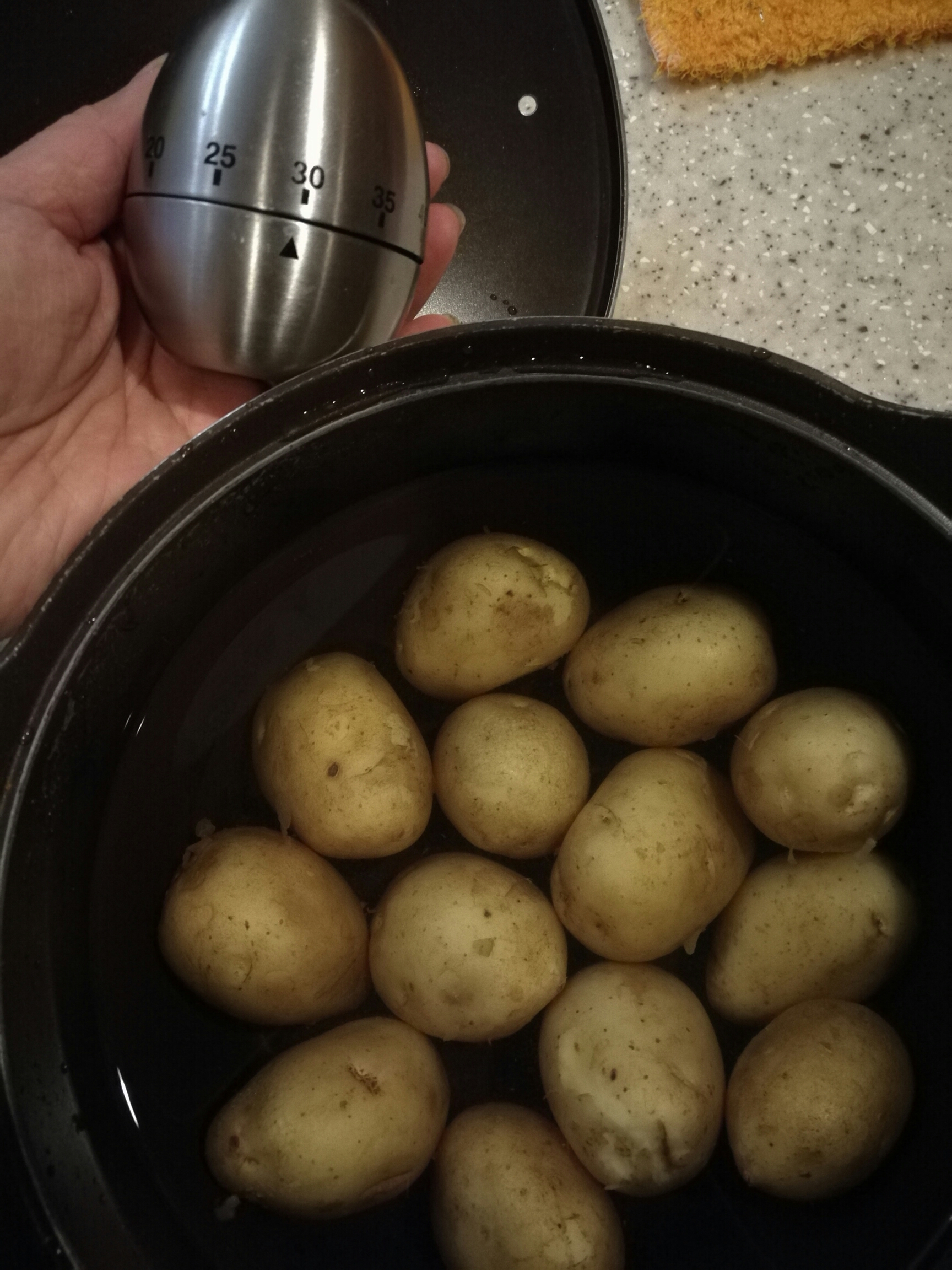 燒烤味煎小土豆（四連發菜譜）的做法 步骤2