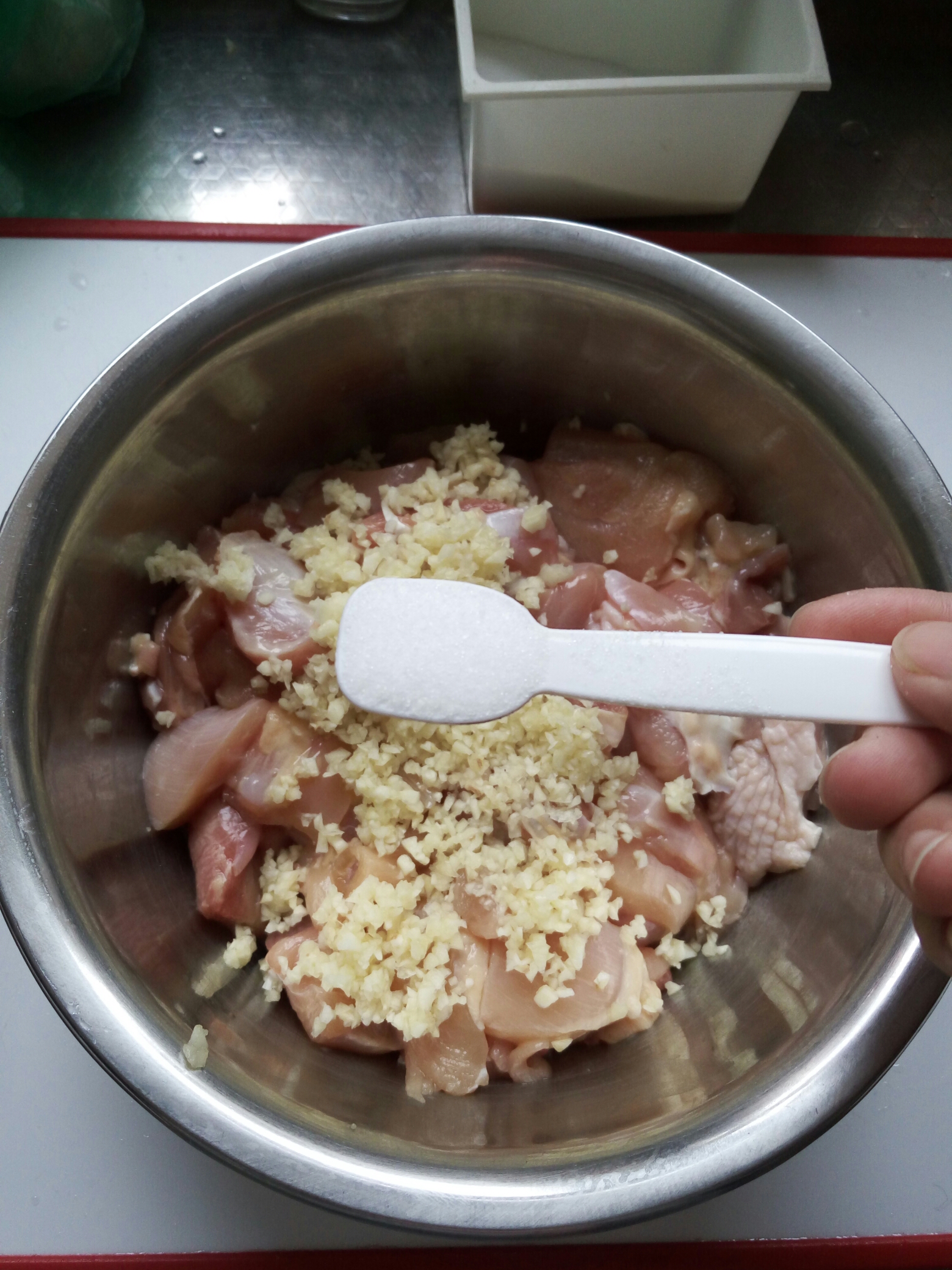 雙拼韓式炸雞的做法 步骤3