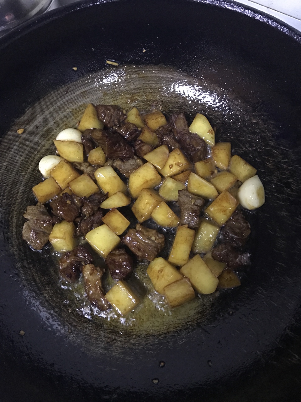 紅燒土豆牛腩飯的做法 步骤5