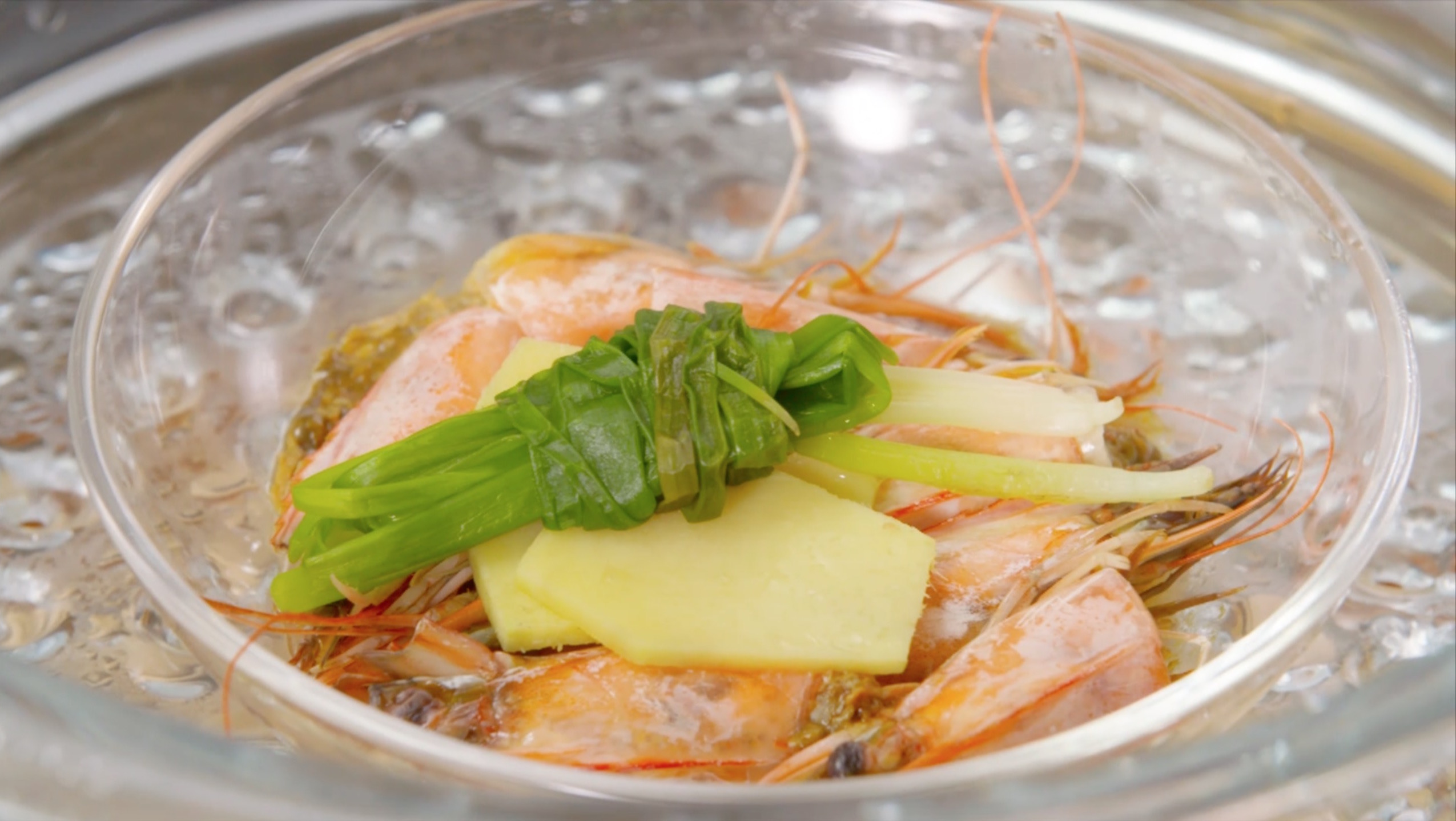 海鮮湯泡飯，海鮮的一種精致吃法的做法 步骤2
