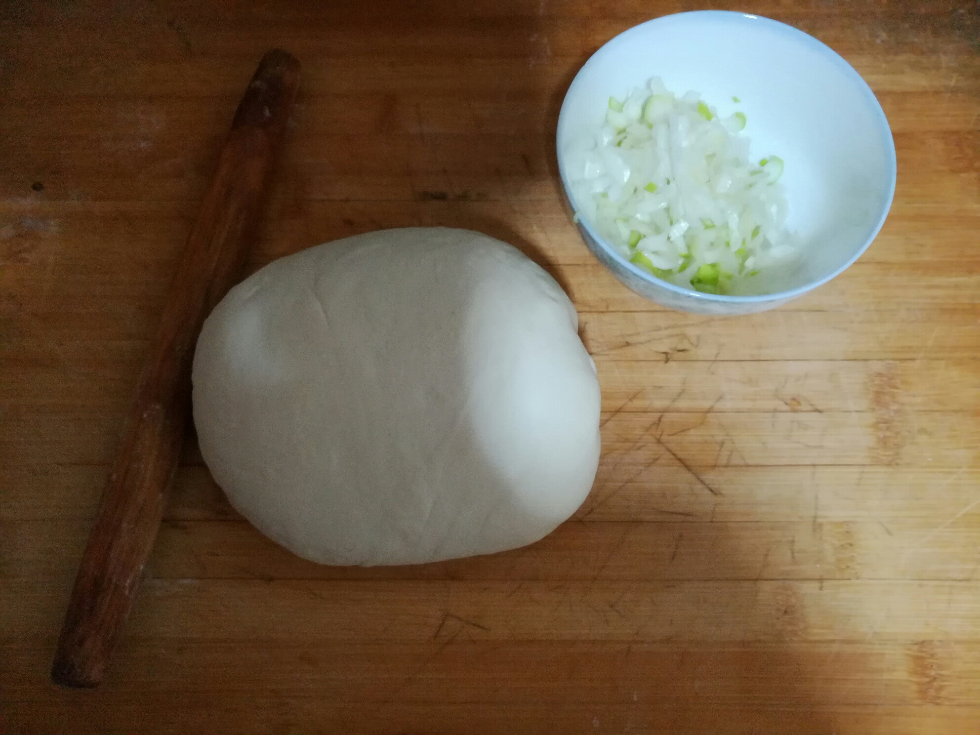 蔥花餅的做法 步骤2