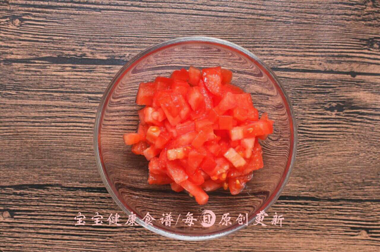 番茄燜豬肝 寶寶健康食譜的做法 步骤5