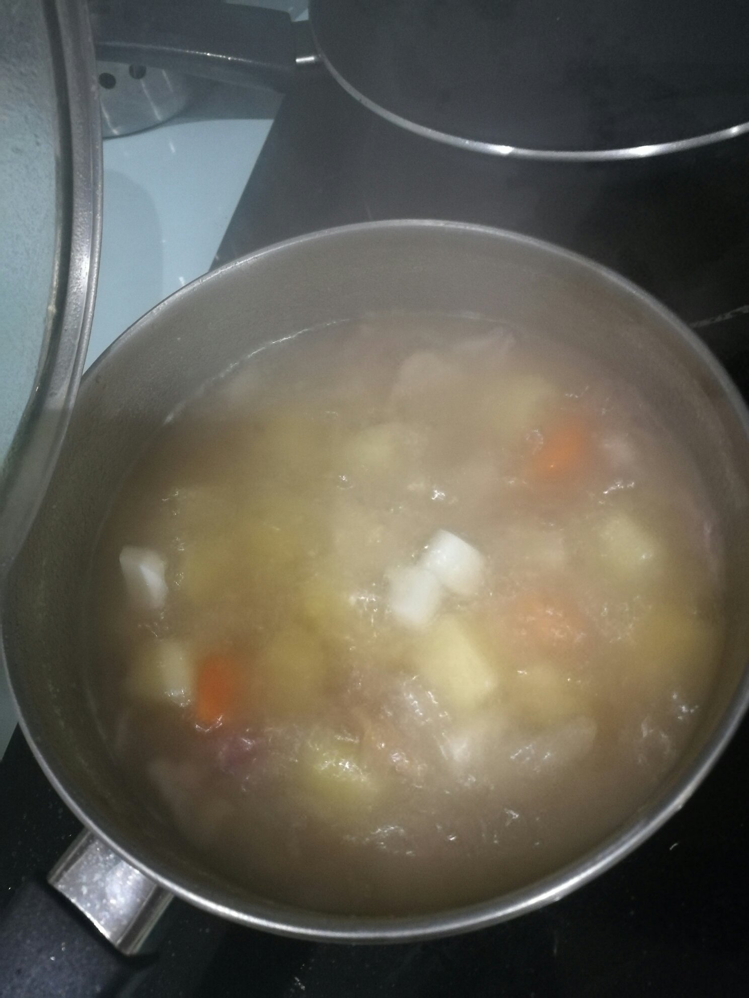 土豆雞肉濃湯的做法 步骤6