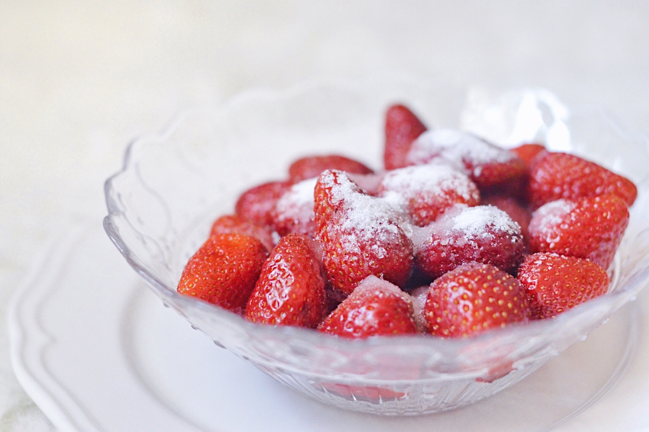 糖漬草莓 小時候的味道的做法 步骤3