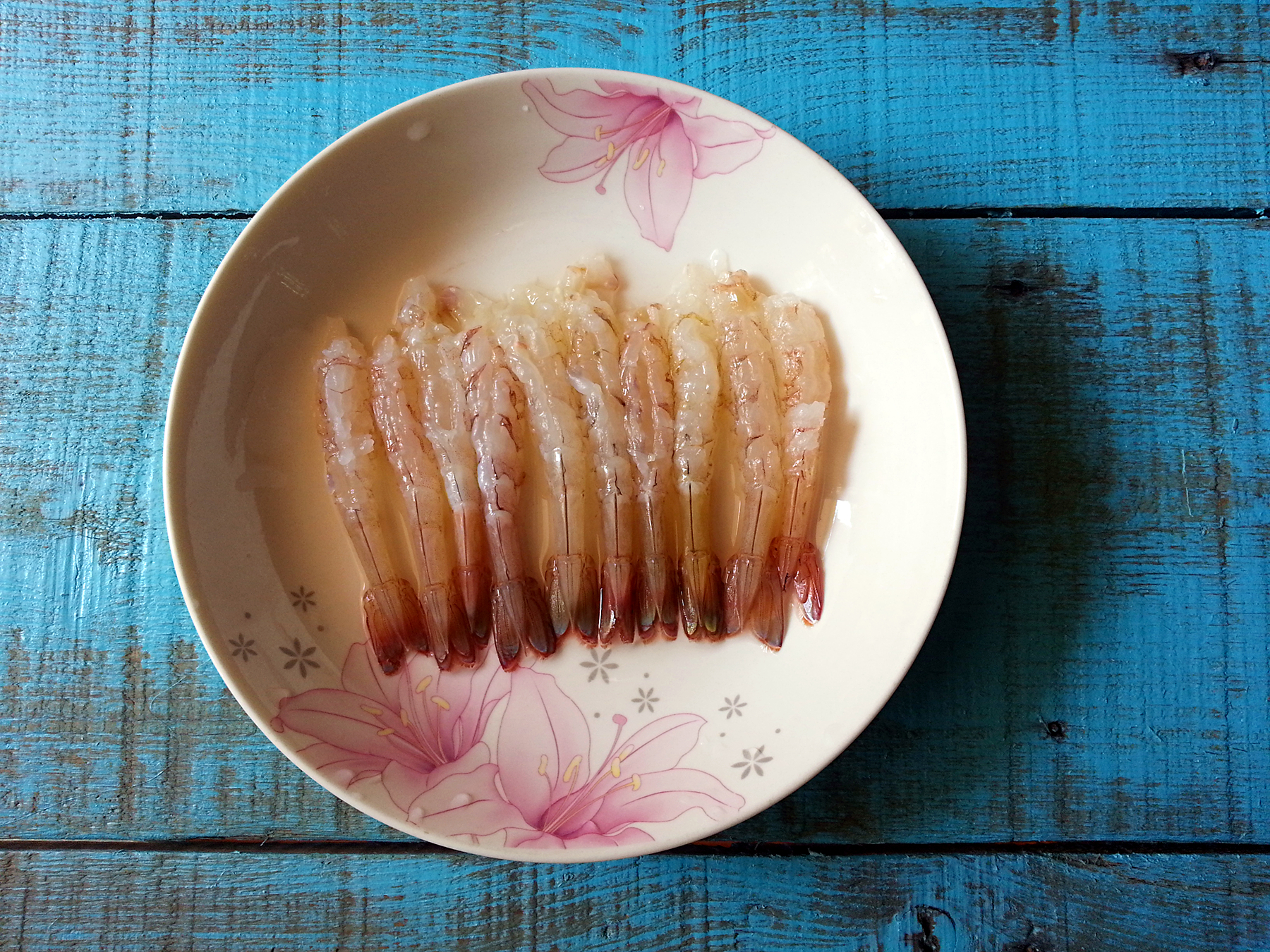 金絲沙拉鳳尾蝦的做法 步骤4