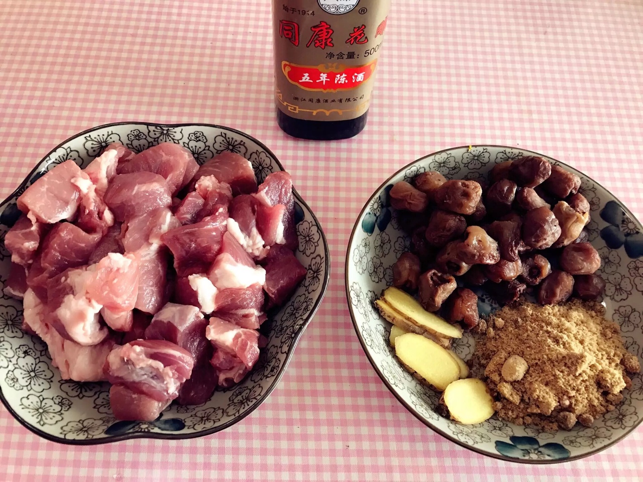 台州荔枝燒肉的做法 步骤1