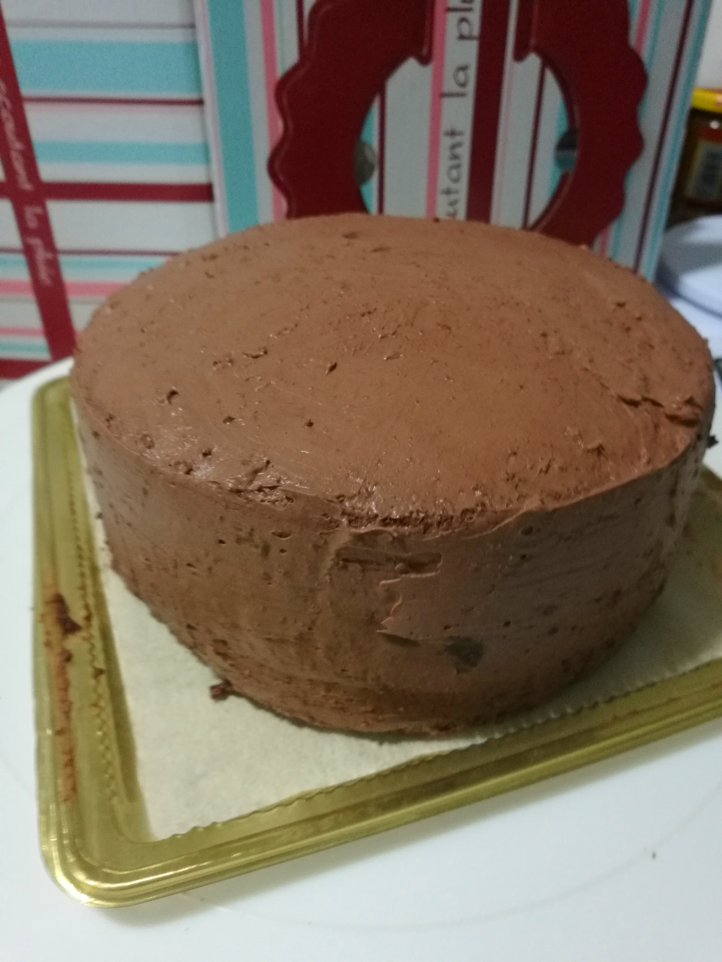 巧克力奶油蛋糕的做法 步骤37