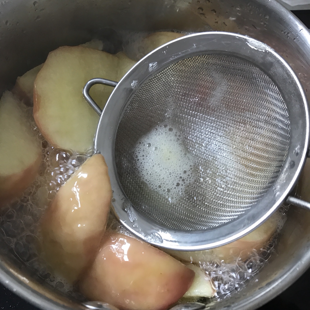 天然蘋果果膠的做法 步骤4