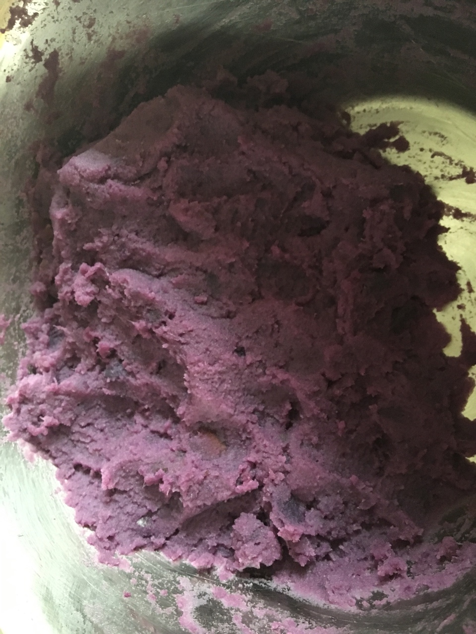 奶香紫薯全麥餐包的做法 步骤3
