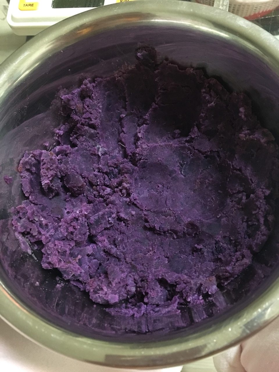 奶香紫薯全麥餐包的做法 步骤2