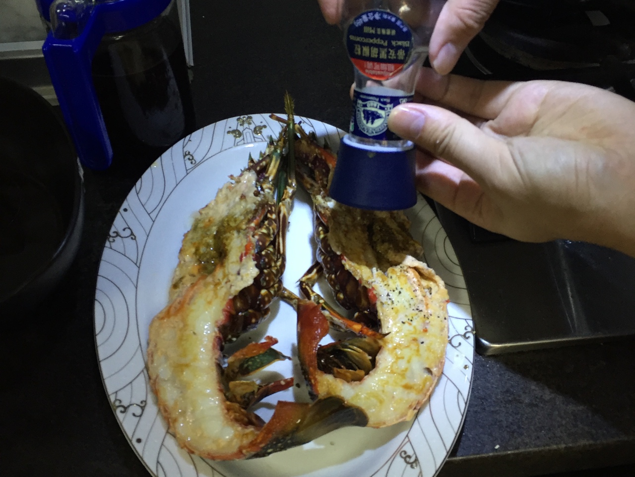 番茄芝士焗龍蝦（不用烤箱）的做法 步骤9
