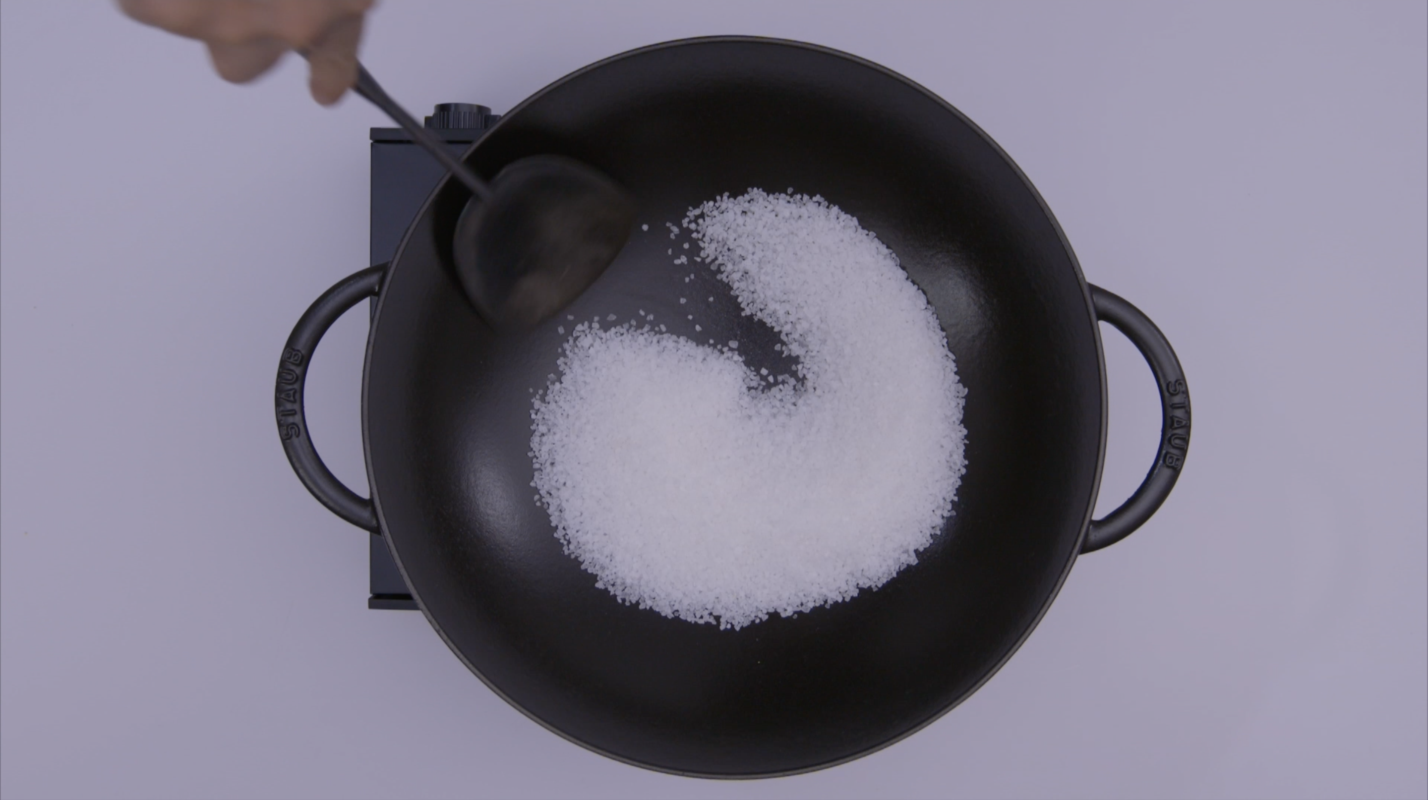 鹽焗杏仁，自制風味堅果炒出健康！的做法 步骤3