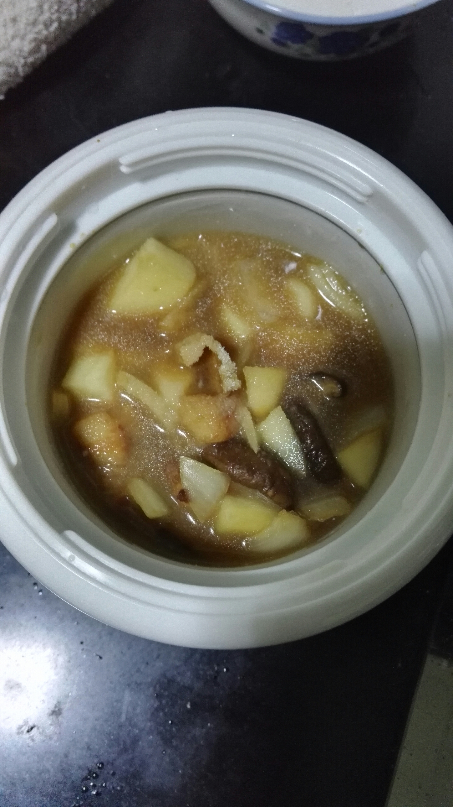土豆香菇洋蔥炖肉－微烹寶版的做法 步骤7