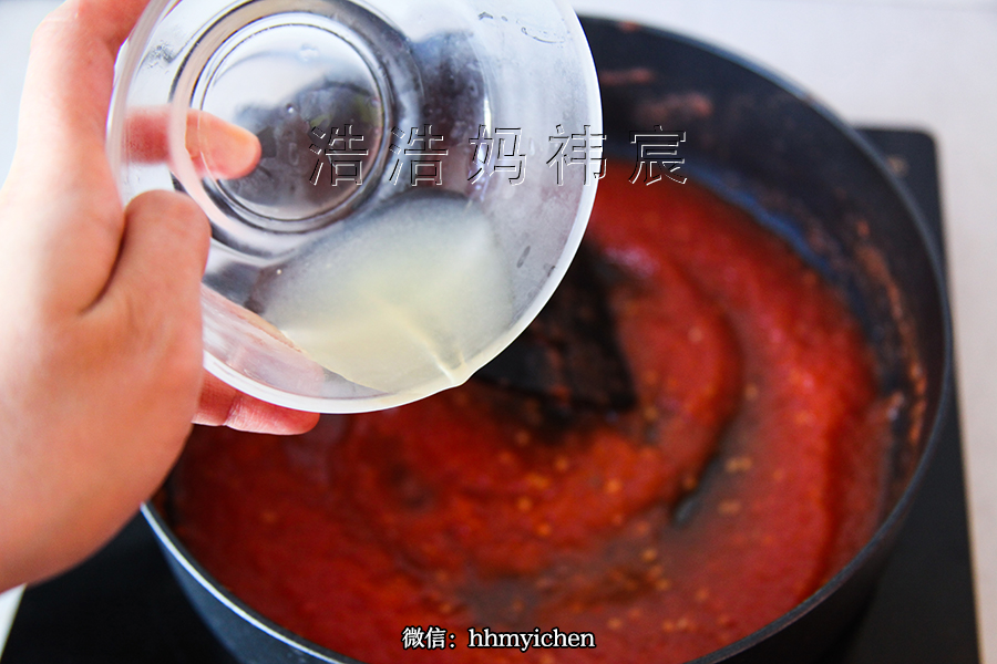自制無糖無添加寶寶番茄醬--輔食的做法 步骤9