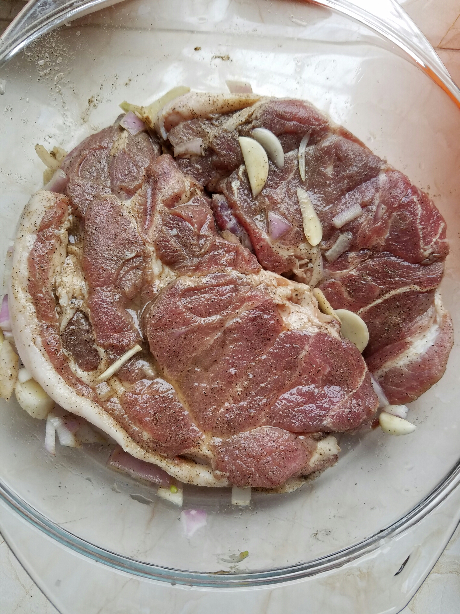 # 無肉不歡 - 烤箱做梅花肉排的做法 步骤1