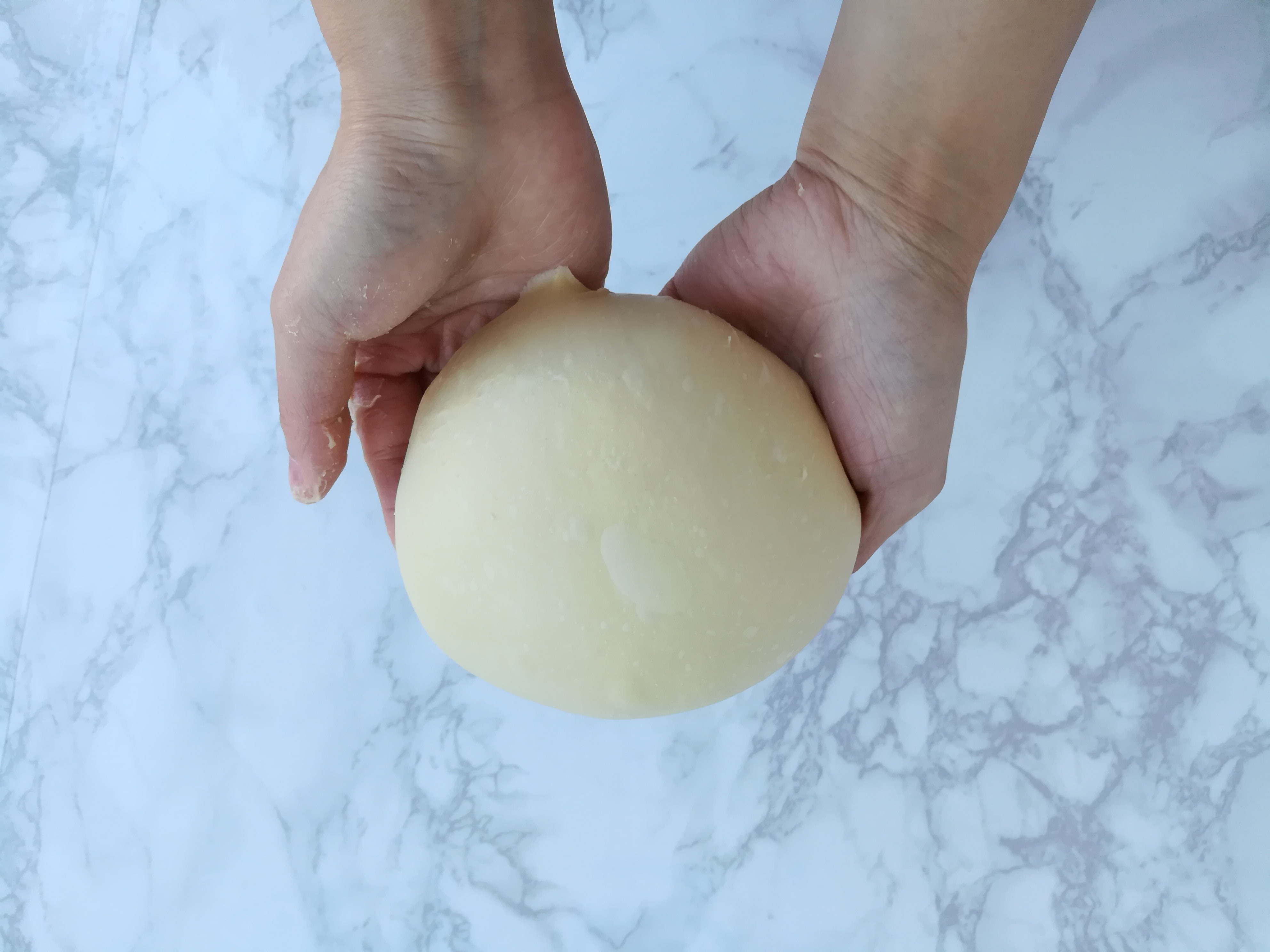 像蛋糕一樣的面包——妃娟北海道巨蛋面包（100%中種法）的做法 步骤4