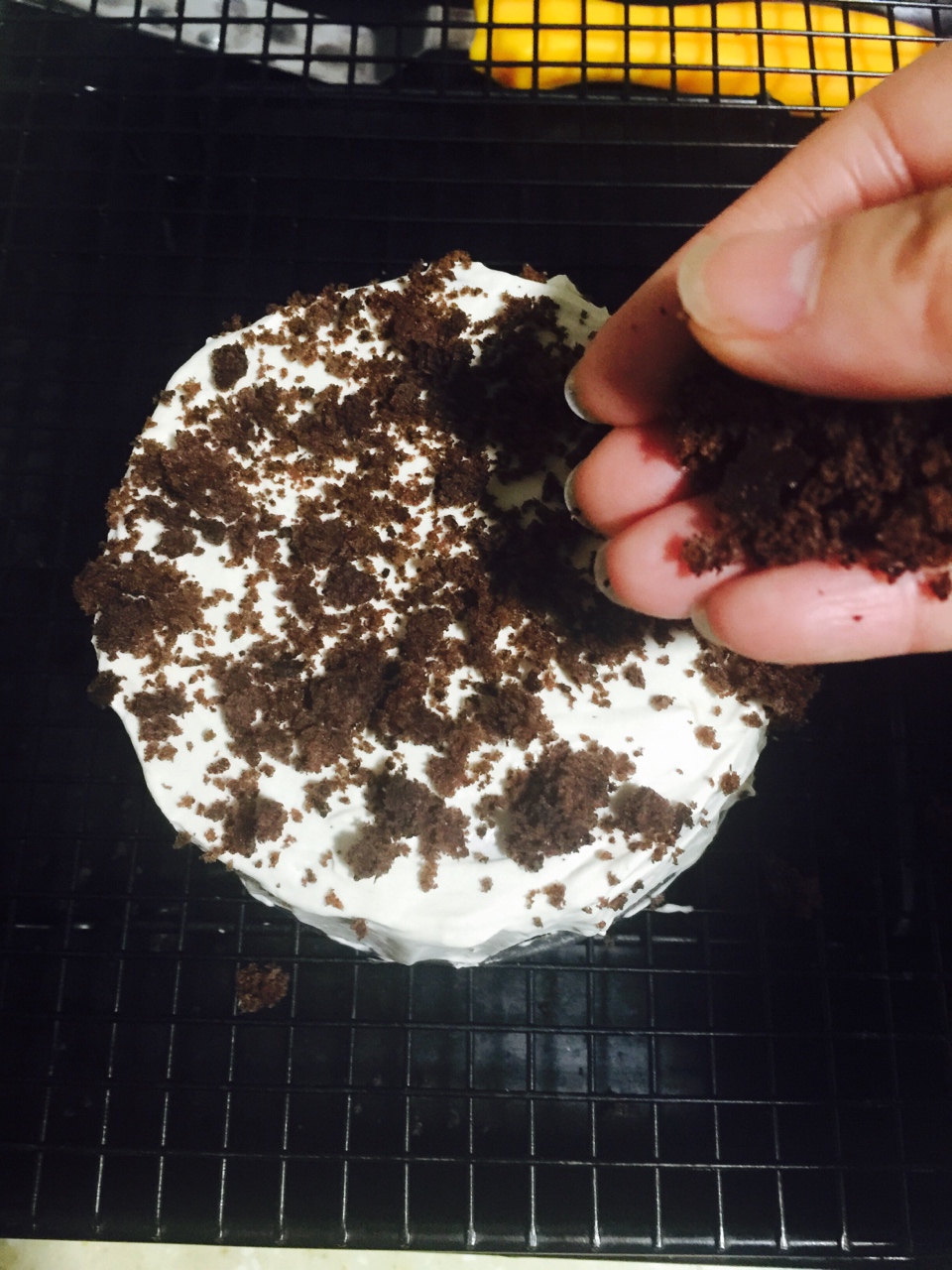 松露巧克力雙重芝士蛋糕的做法 步骤24