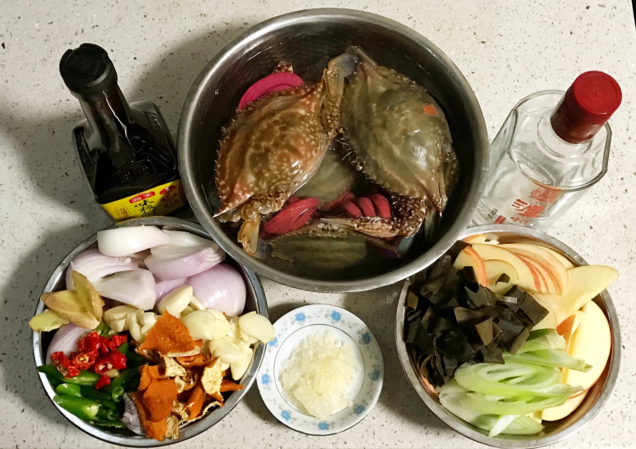 韓國醬油蟹 by wqy的做法 步骤2