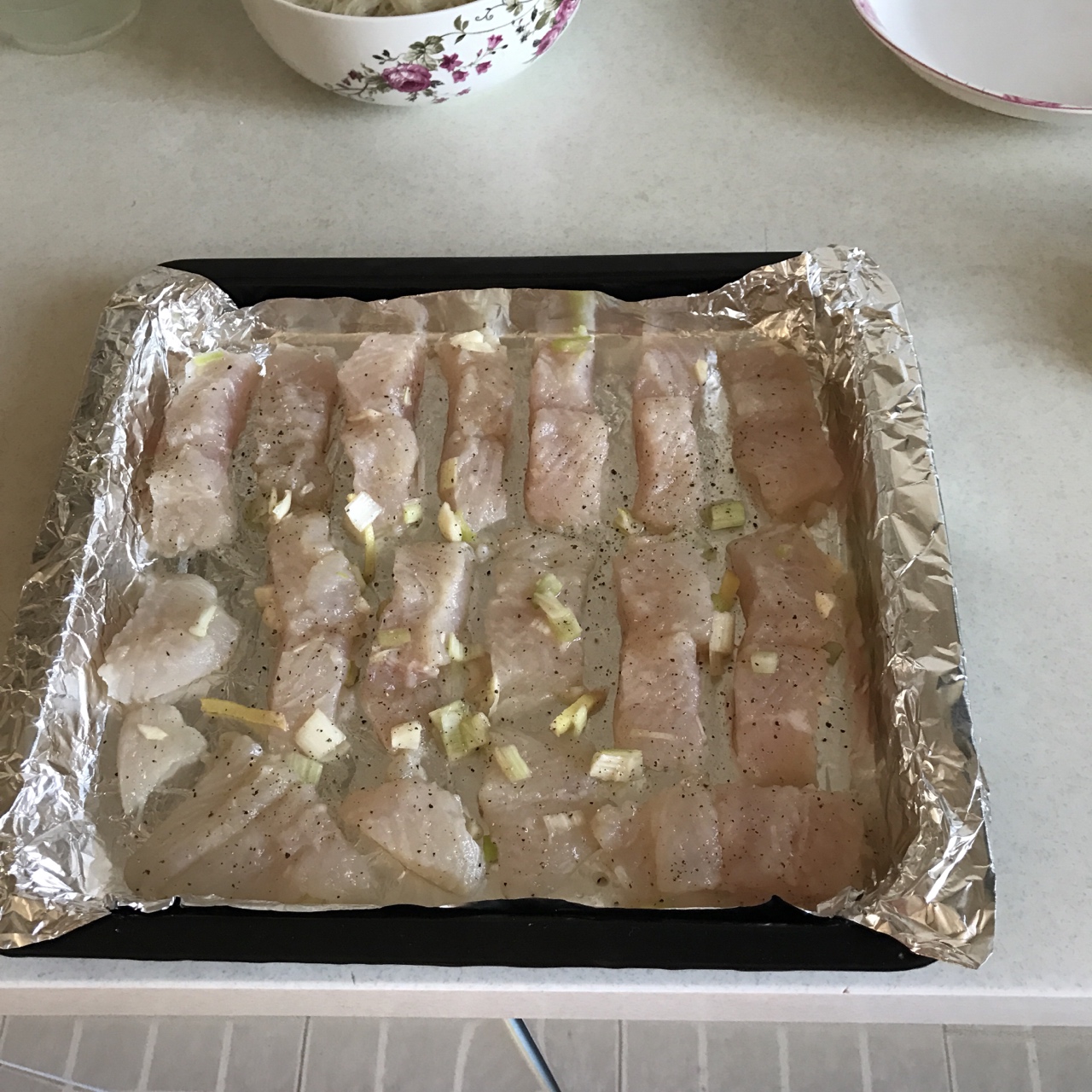 檸香椒烤巴沙魚（龍利魚）的做法 步骤2