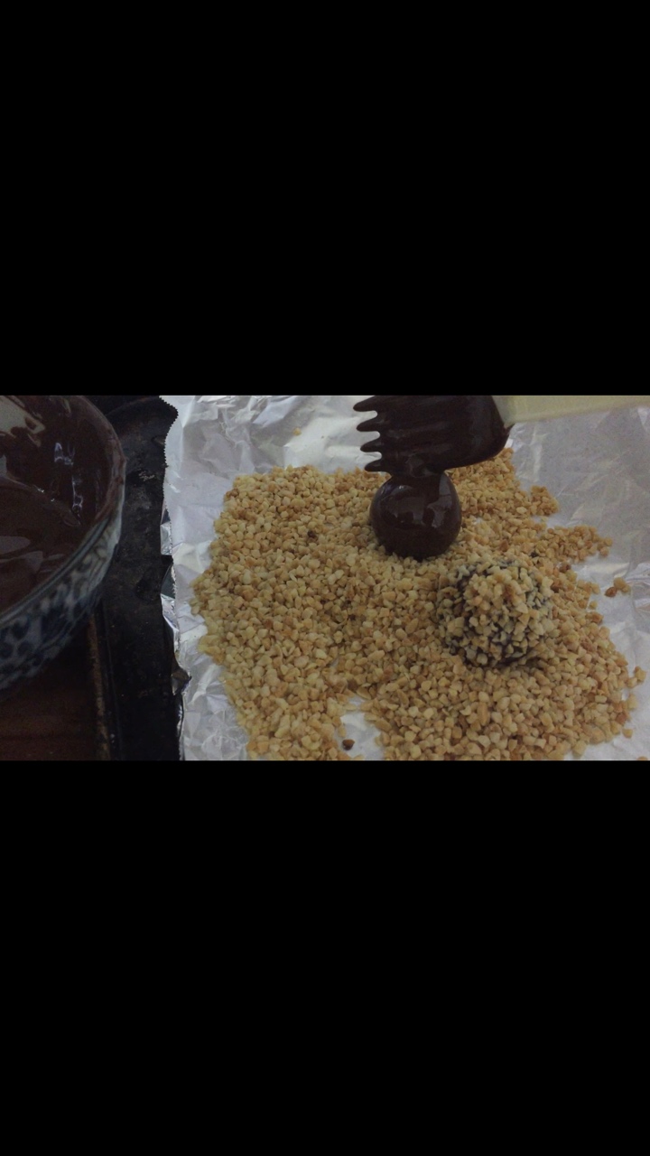 松露巧克力（蛋糕邊）的做法 步骤9