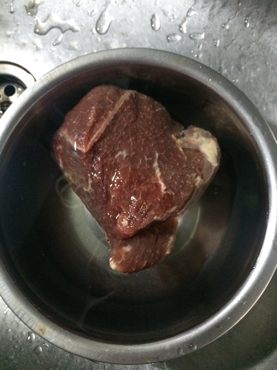 孜然牛肉串（烤箱版）的做法 步骤1
