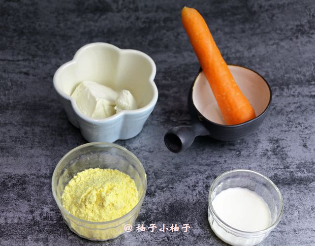豆腐玉米餅—寶寶輔食的做法 步骤1