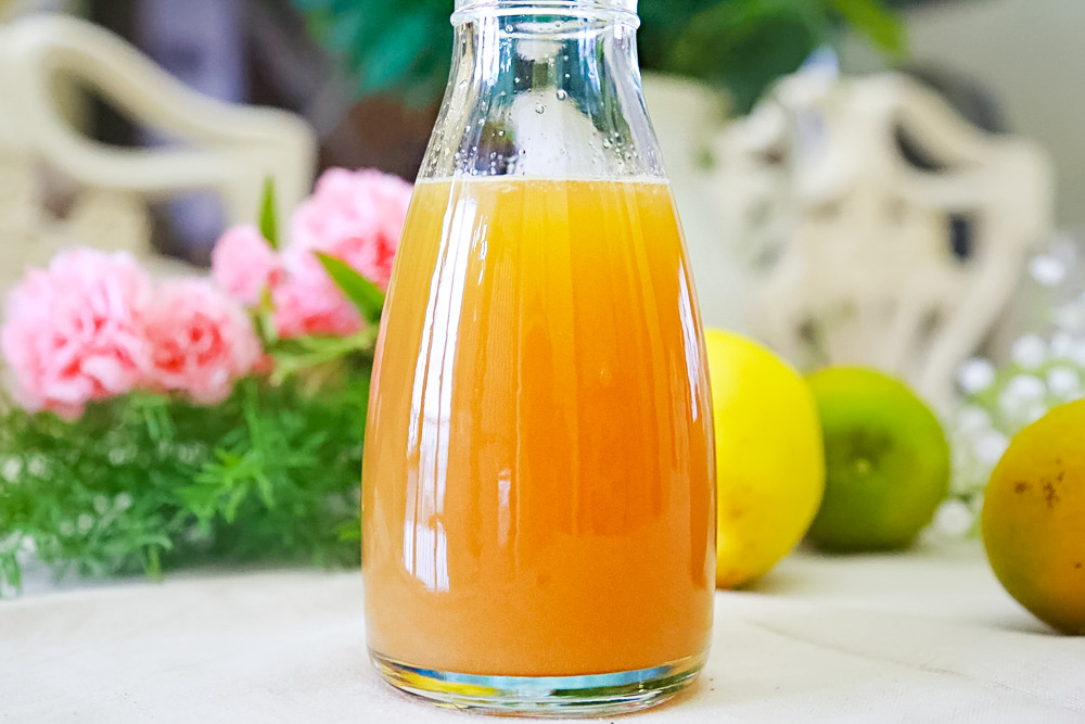 夏日潤“秋”燥︰夏橙雪梨汁的做法 步骤6