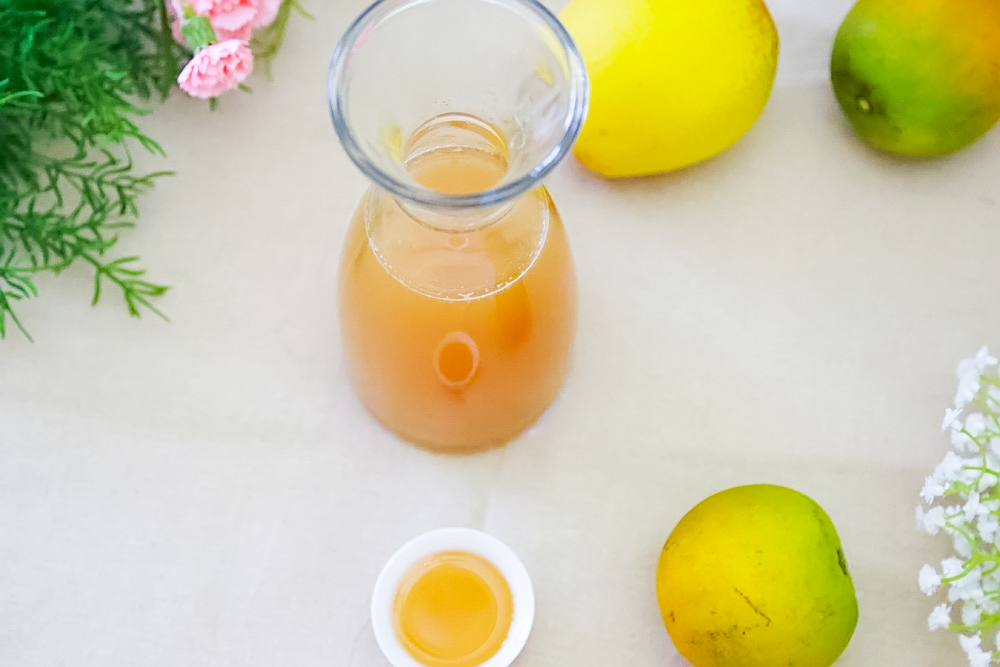 夏日潤“秋”燥︰夏橙雪梨汁的做法 步骤10