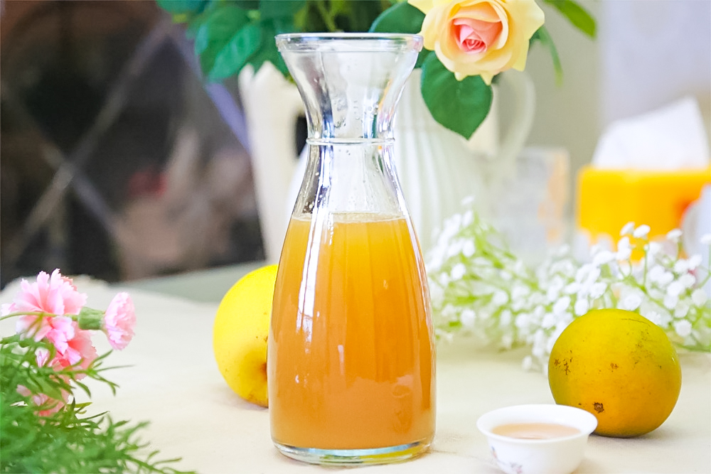 夏日潤“秋”燥︰夏橙雪梨汁的做法 步骤11