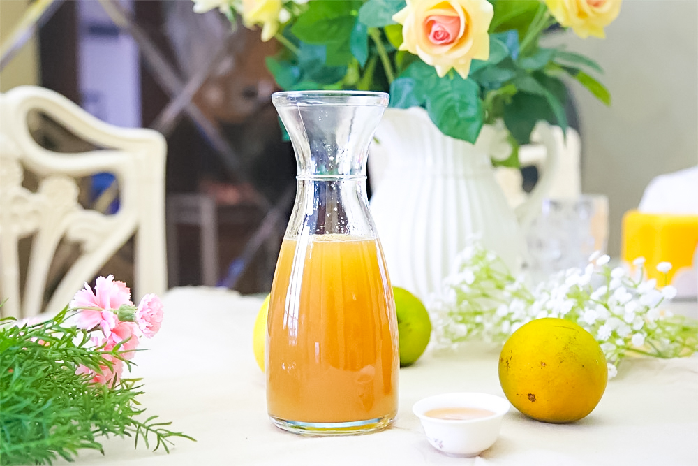 夏日潤“秋”燥︰夏橙雪梨汁的做法 步骤13