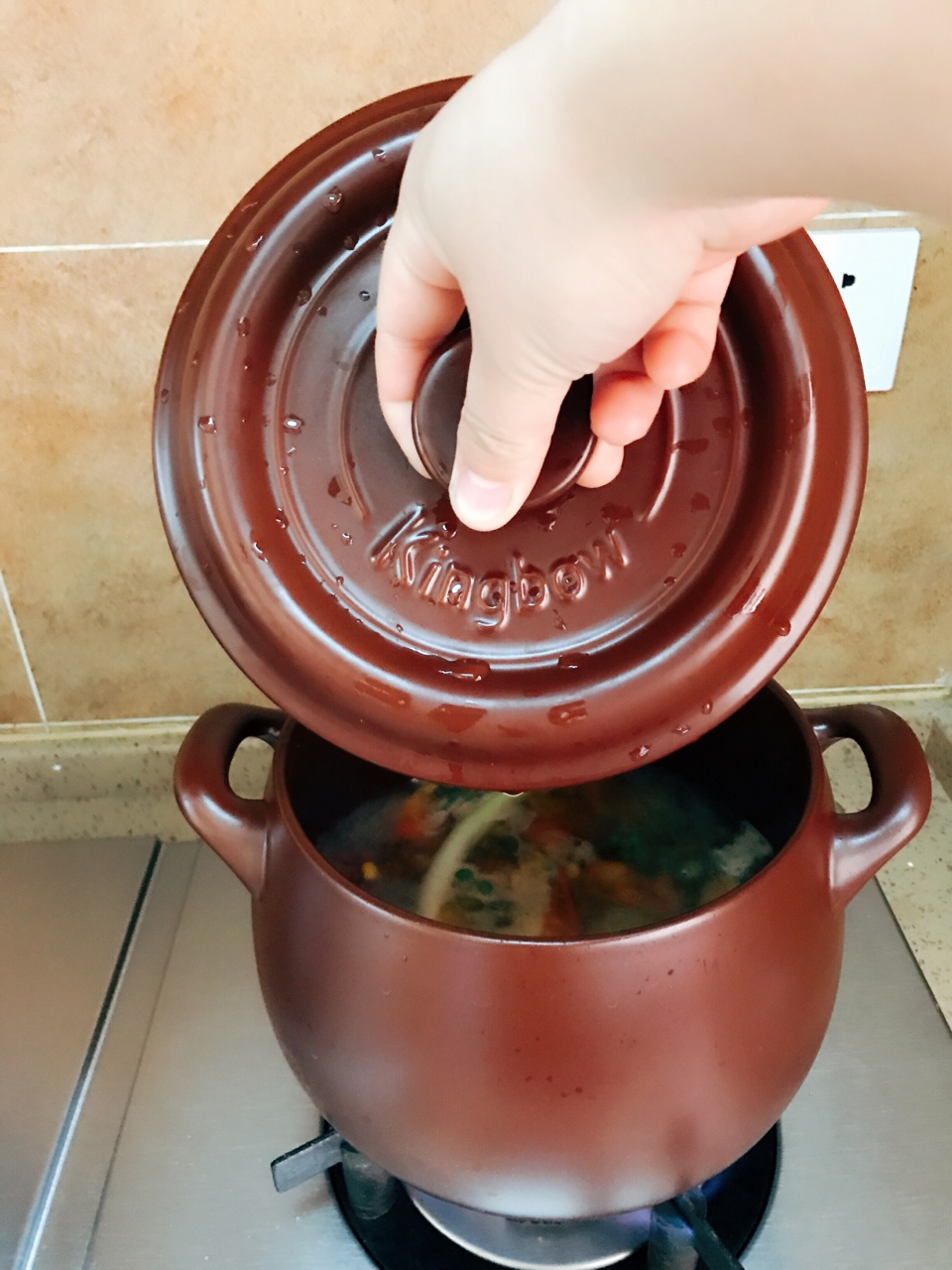 坤博砂鍋版牛肉蔬菜湯的做法 步骤4