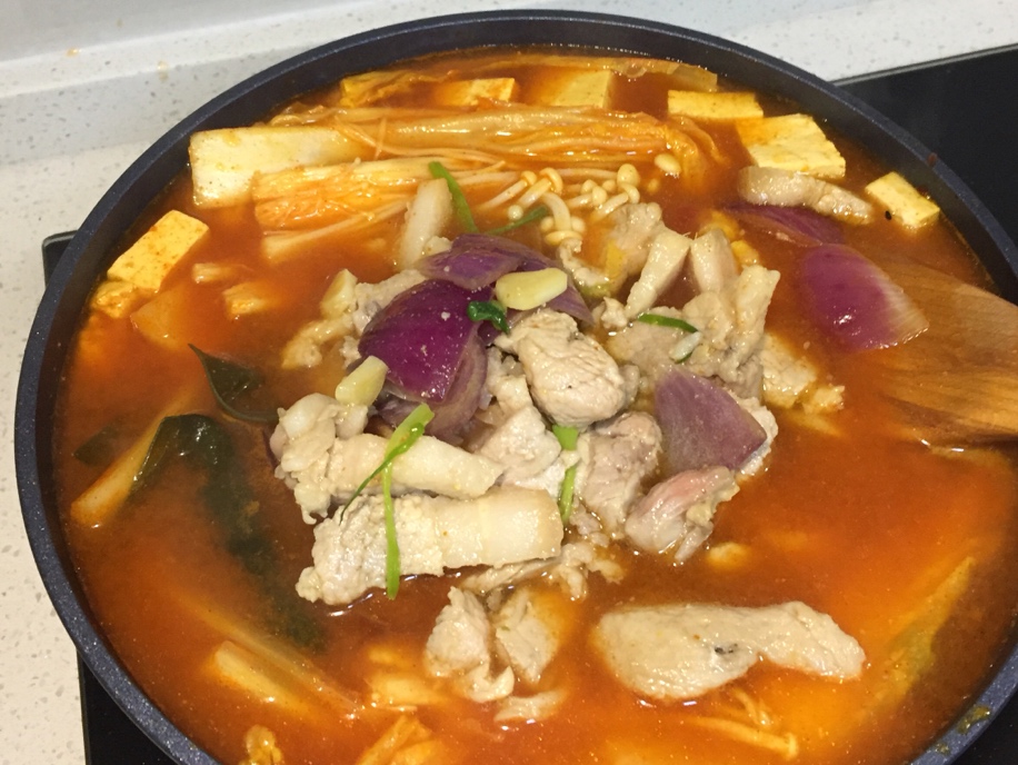 韓式辣醬湯的做法 步骤8