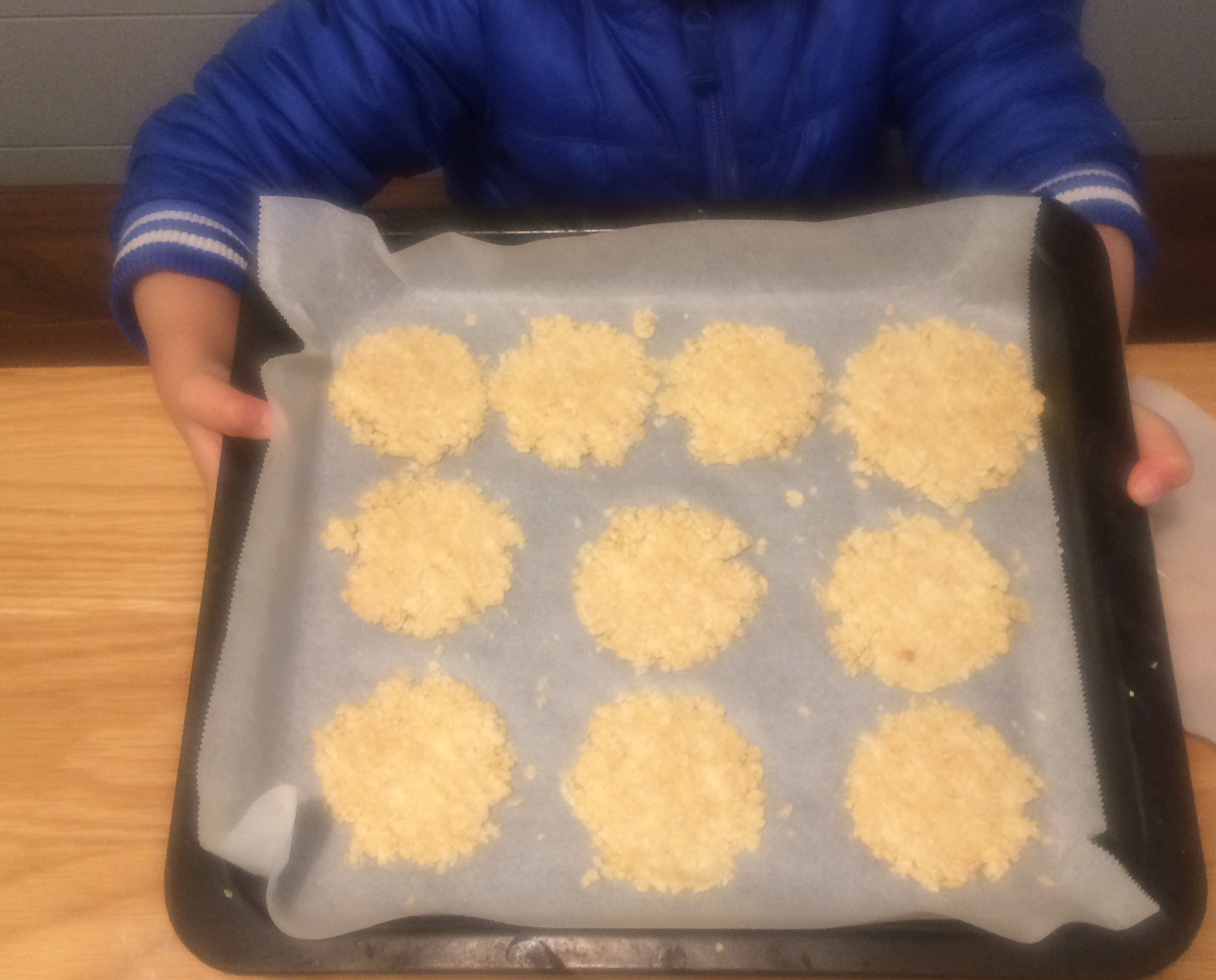 4歲娃神制作--零熱量燕麥餅的做法 步骤10