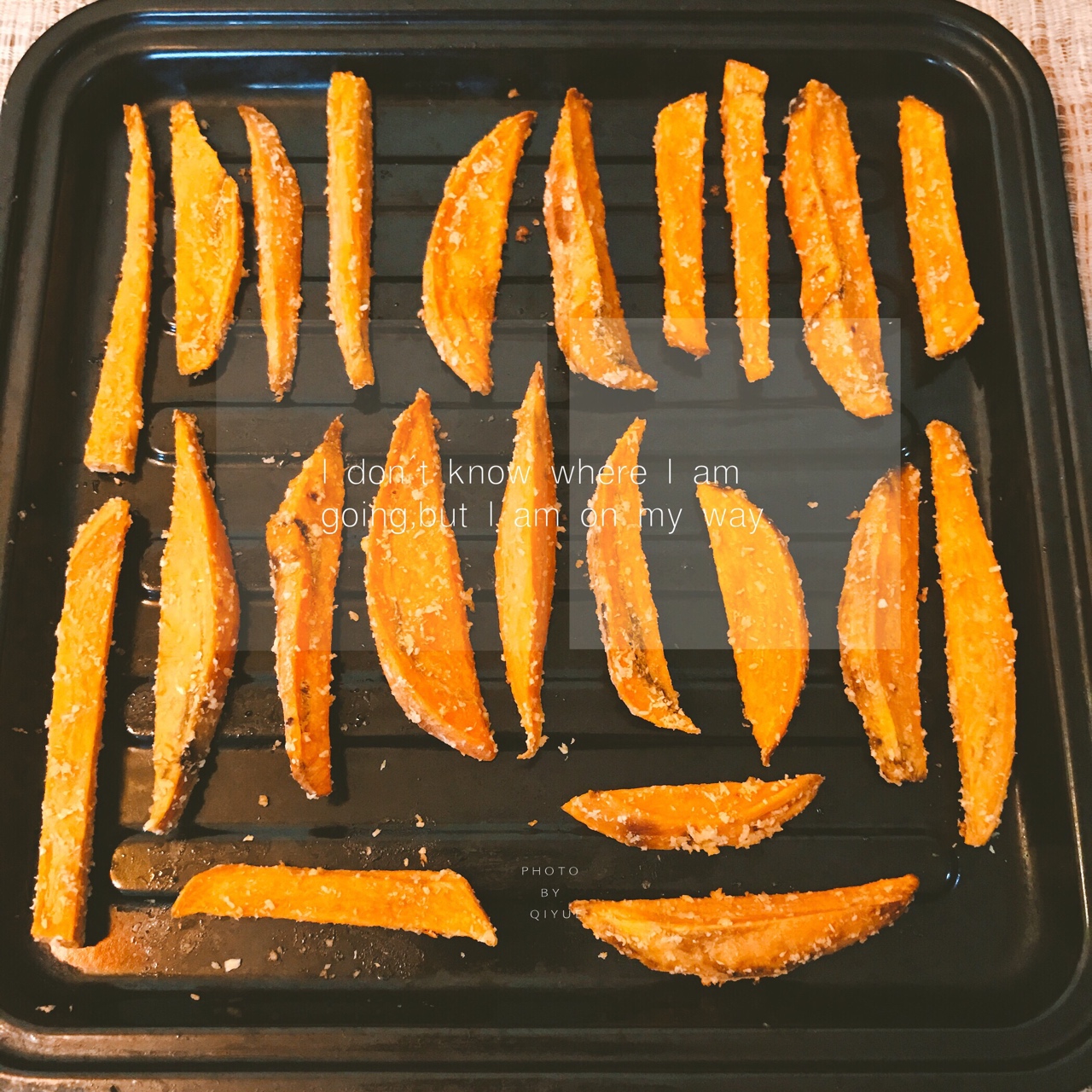 寒假煲劇小零食—黃金椰蓉烤薯條的做法 步骤3