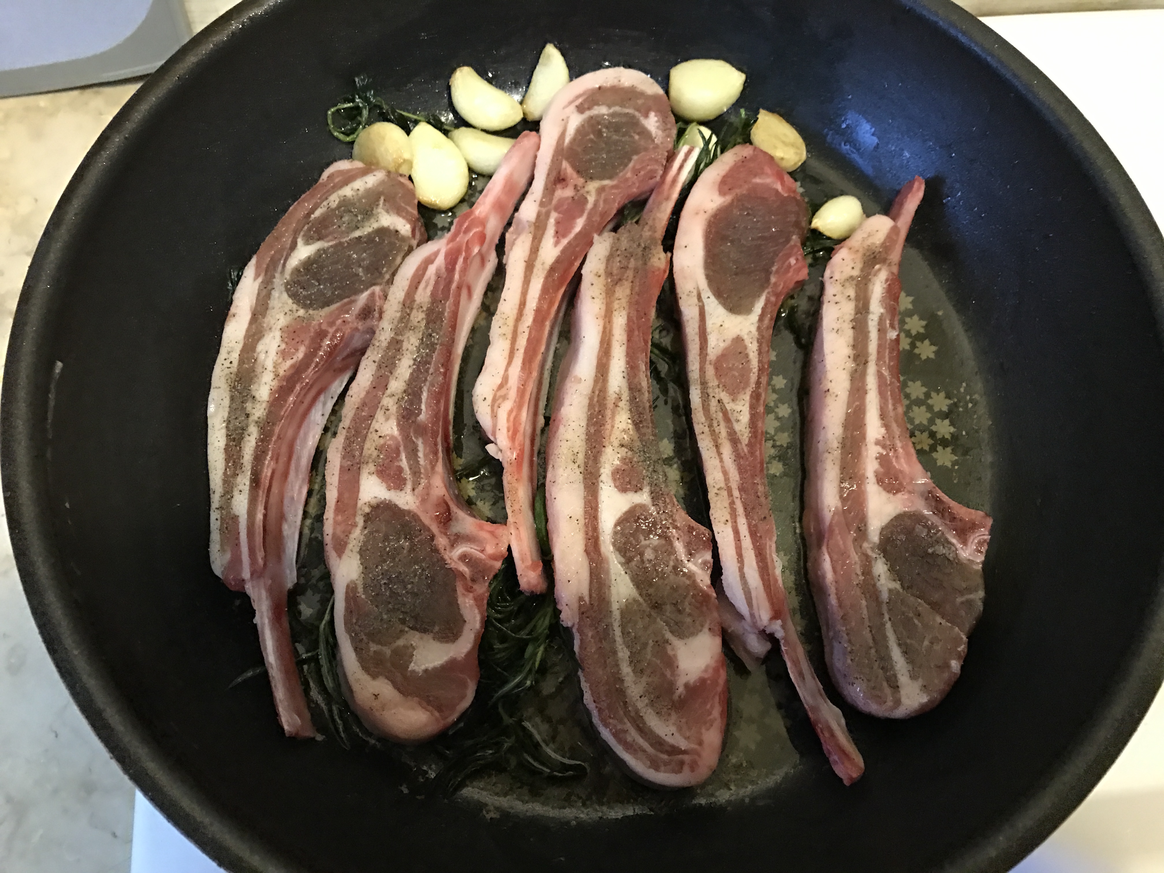 迷迭香雜蔬烤法式羊排的做法 步骤8