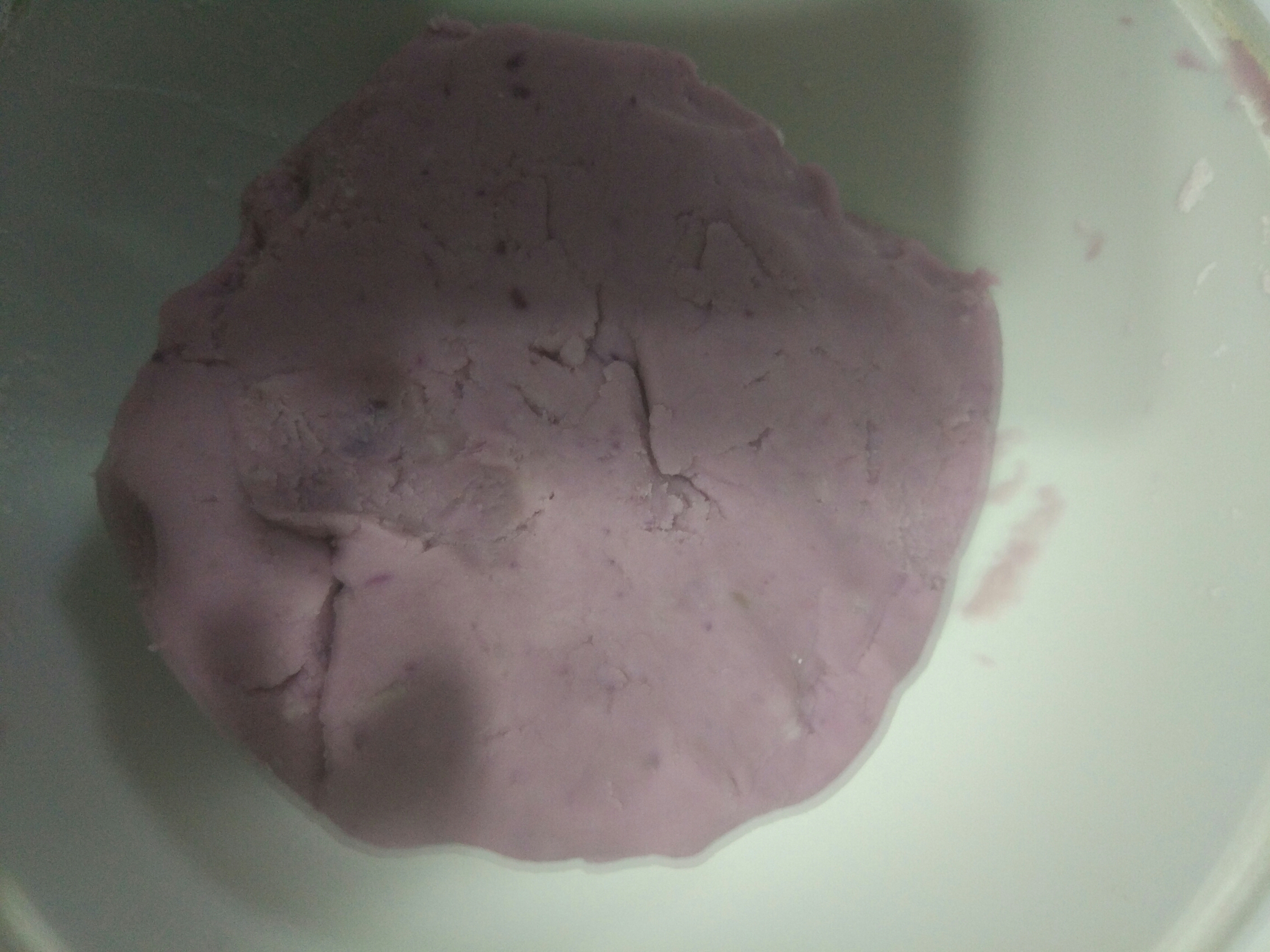 紫薯糯米餅的做法 步骤1