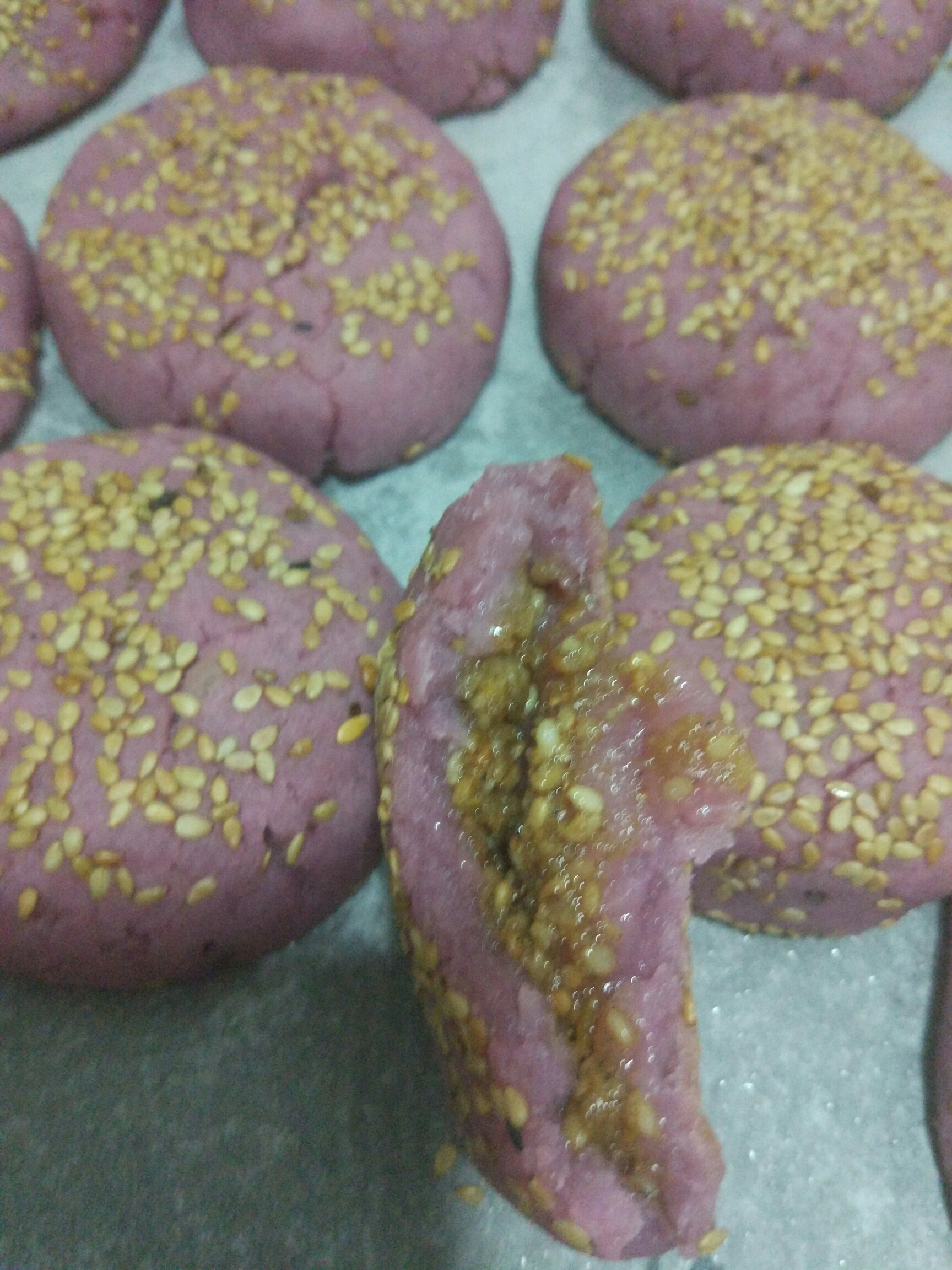 紫薯糯米餅的做法 步骤5