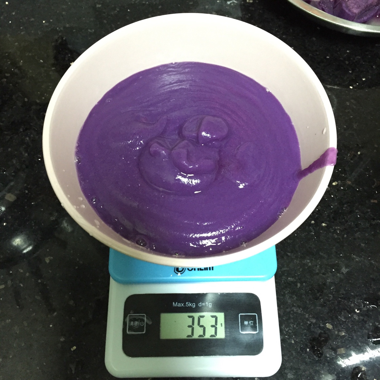 無油無糖紫薯饅頭（超級簡單便利！）的做法 步骤2