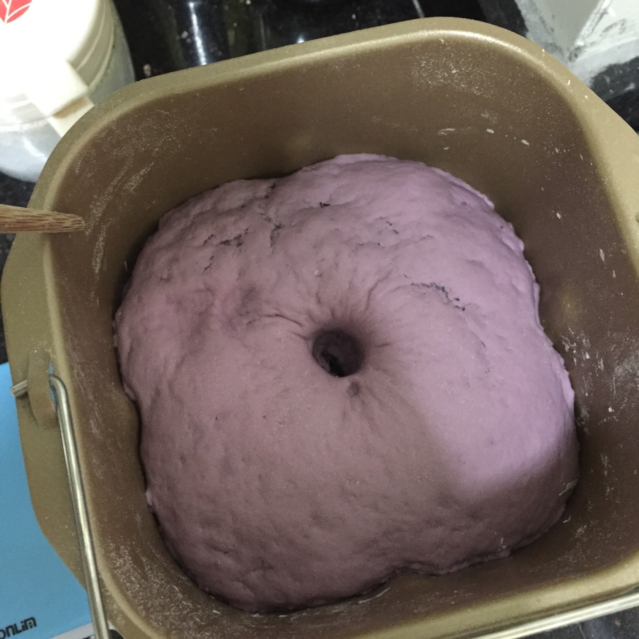 無油無糖紫薯饅頭（超級簡單便利！）的做法 步骤7