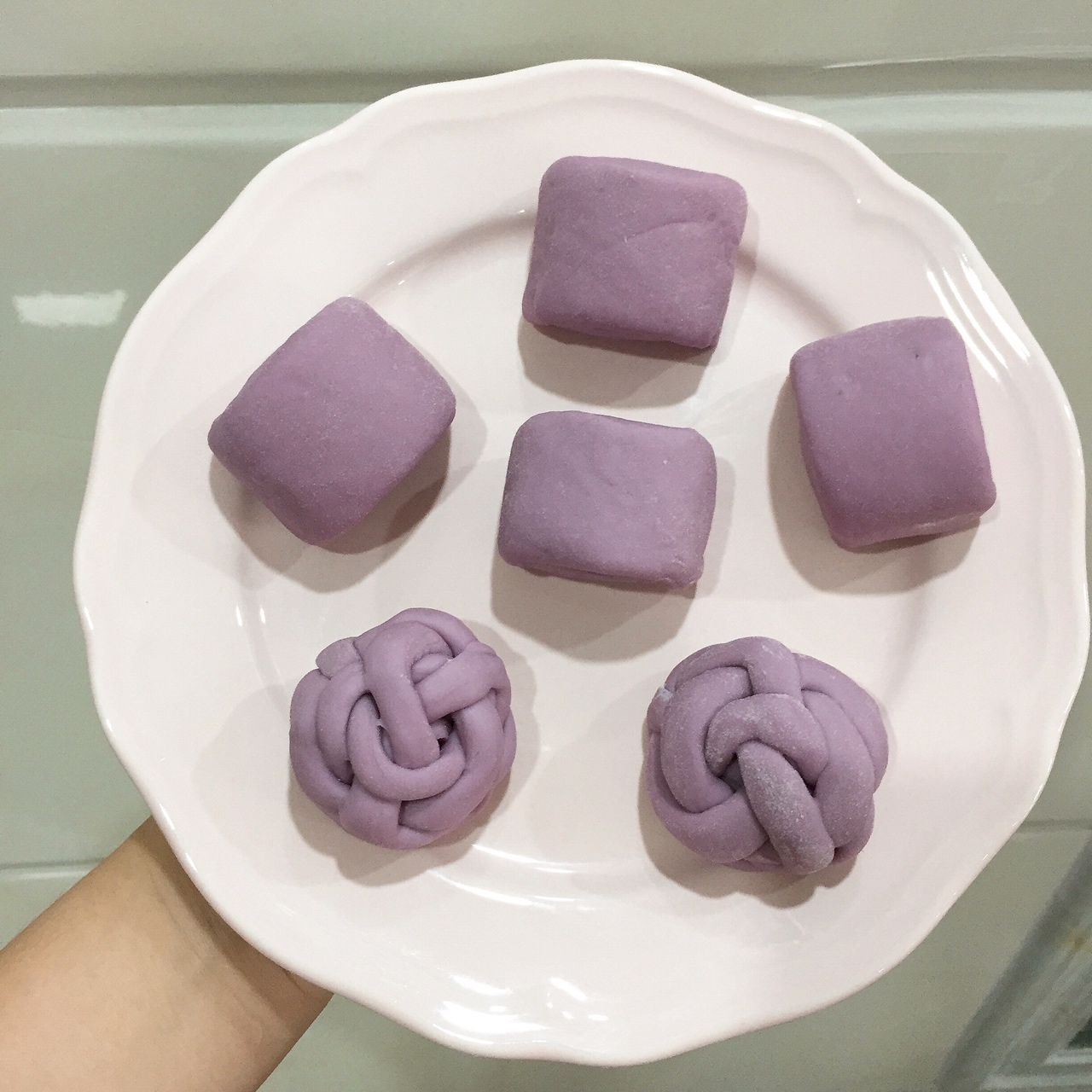 無油無糖紫薯饅頭（超級簡單便利！）的做法 步骤11