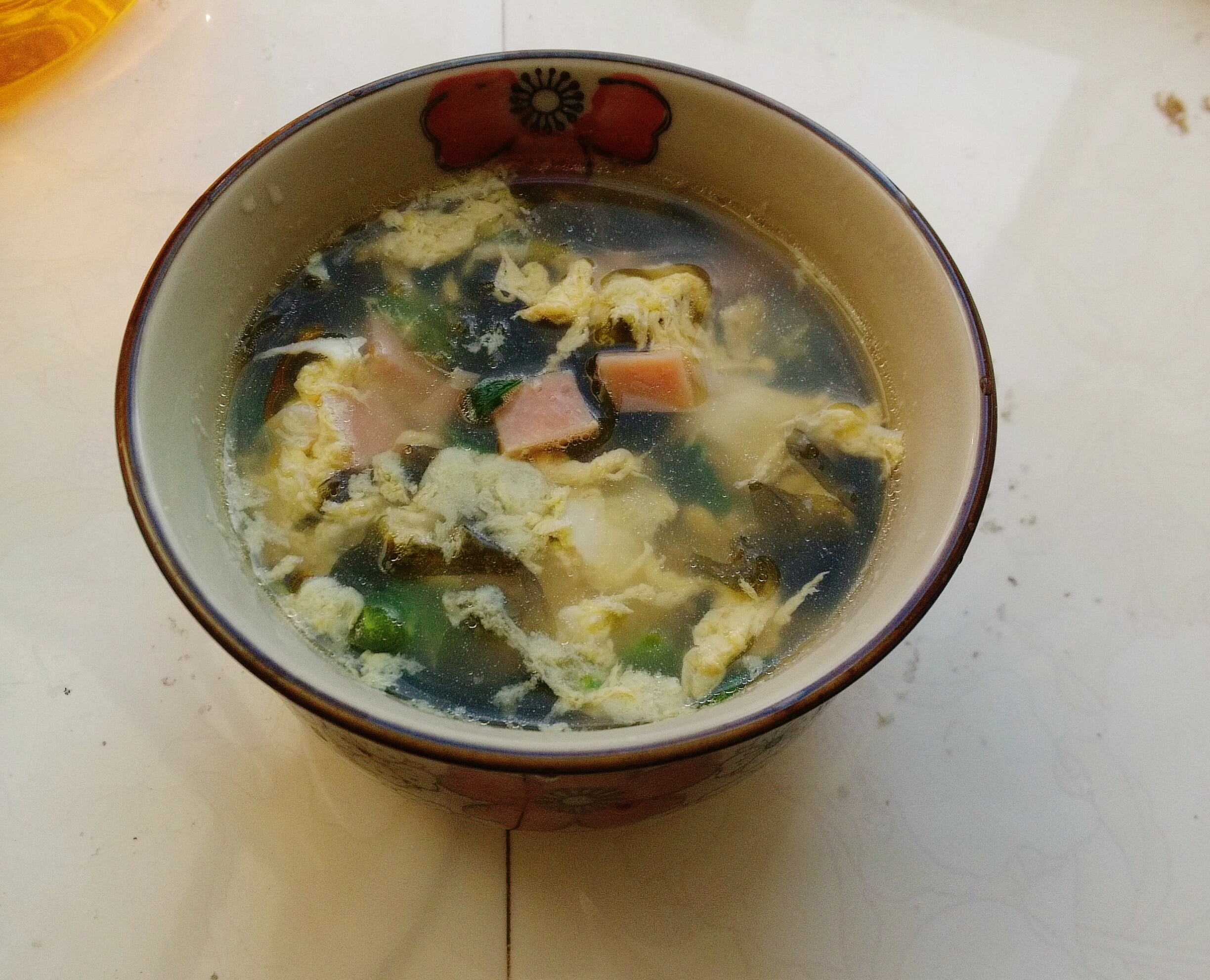 翡翠雞蛋湯的做法 步骤3