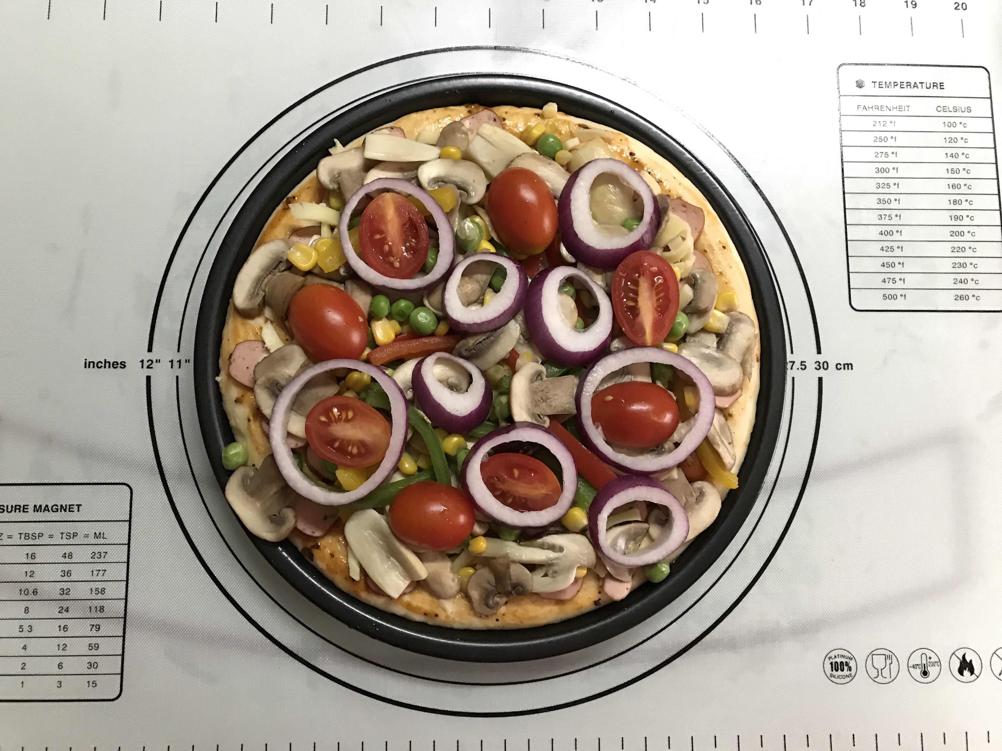 松軟蘑菇披薩（二發版）的做法 步骤13