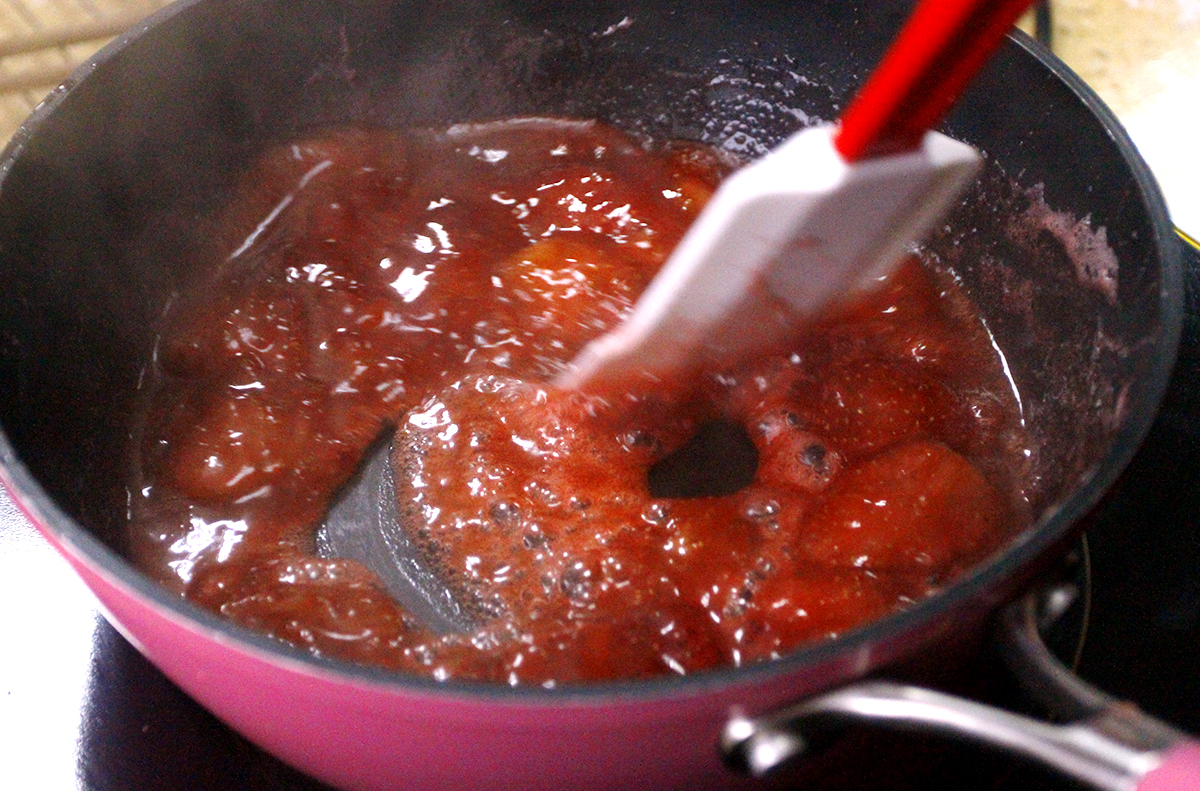 【香蘭世家】自制新鮮草莓果醬的做法 步骤5