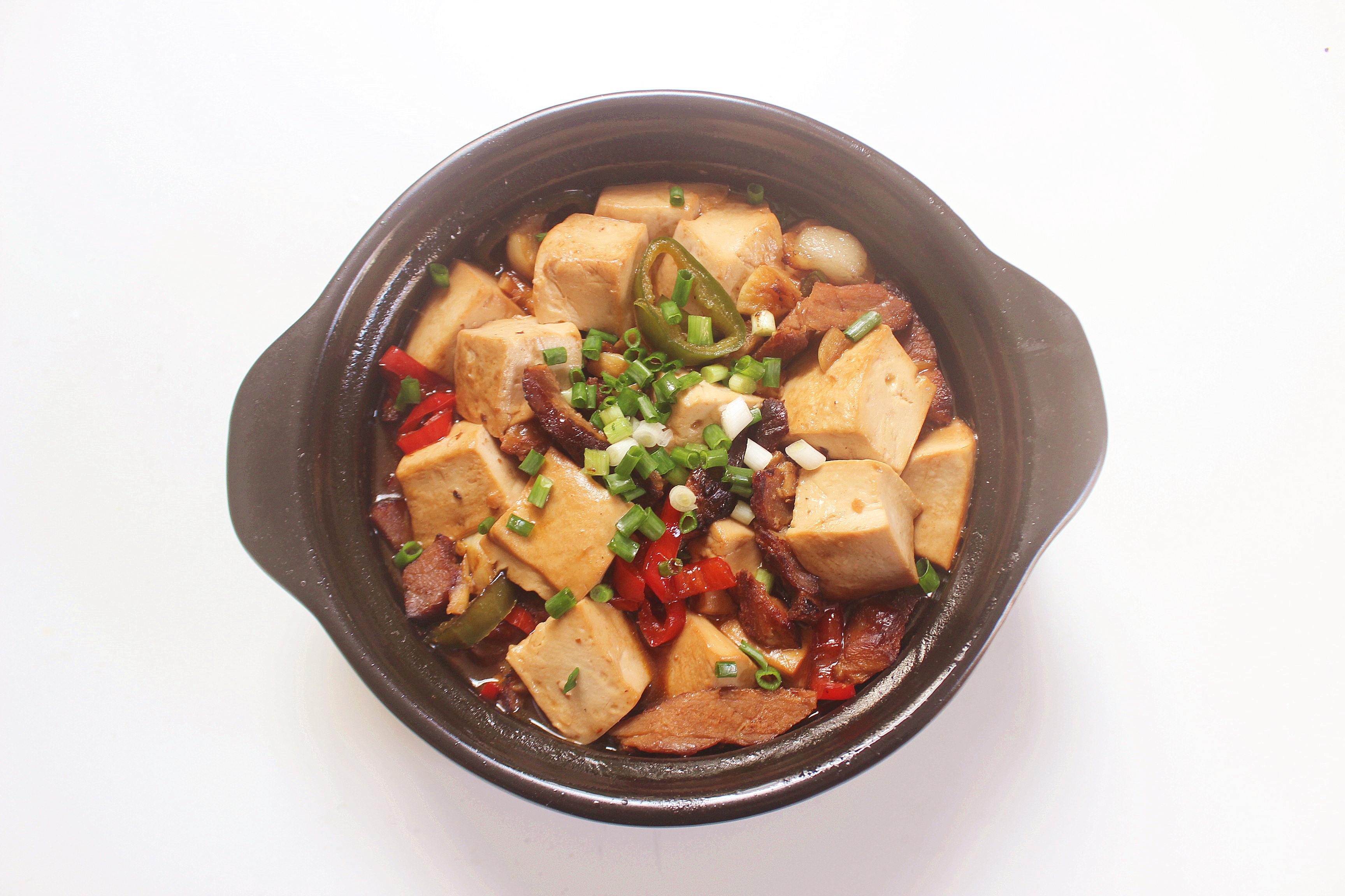 超級下飯的蜜汁叉燒豆腐煲的做法 步骤12