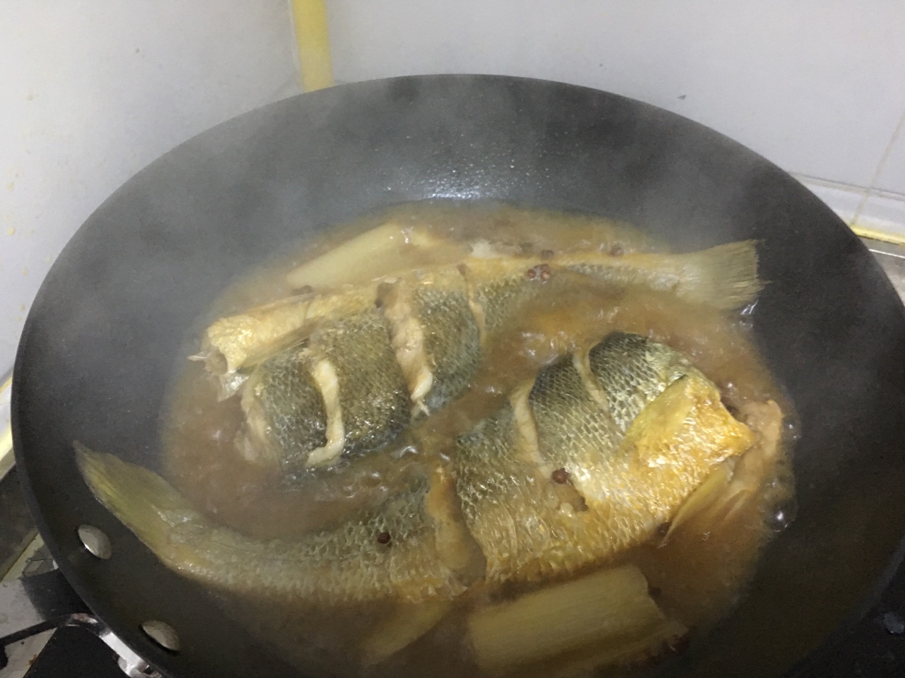 紅燒大黃魚的做法 步骤5