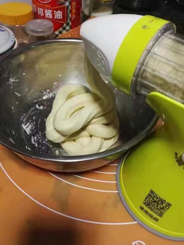 繡球酸奶面包的做法 步骤3