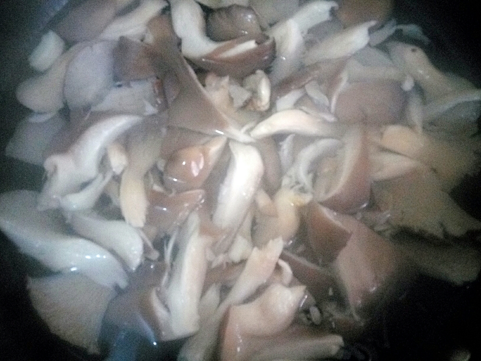 蘑菇肉片炒飯的做法 步骤4