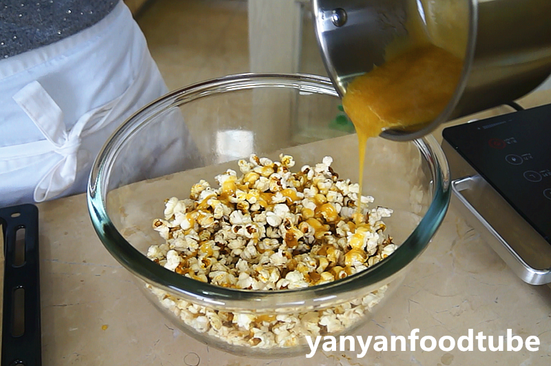 春節零食自制焦糖爆米花 Caramel Popcorn的做法 步骤11