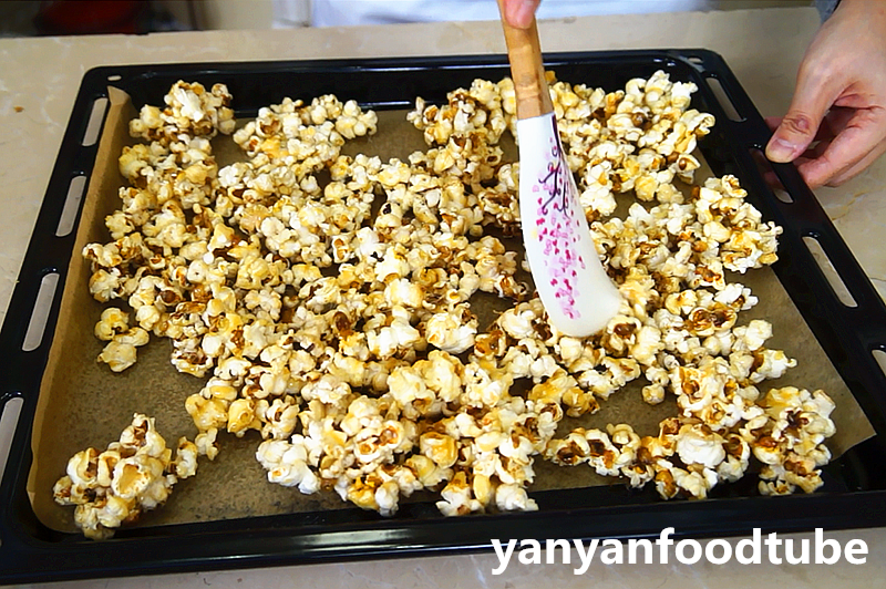 春節零食自制焦糖爆米花 Caramel Popcorn的做法 步骤12